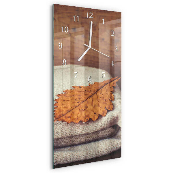 Reloj vertical Hoja