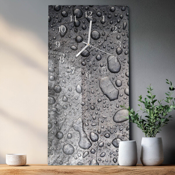 Reloj vertical Gotas