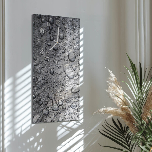 Reloj vertical Gotas
