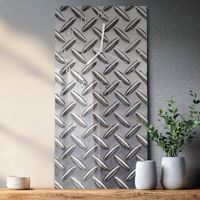 Reloj vertical Chapa de metal