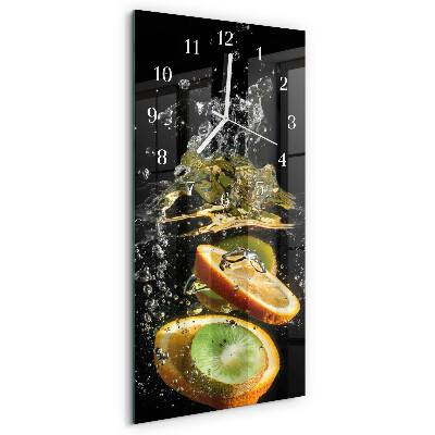 Reloj vertical Agua de frutas