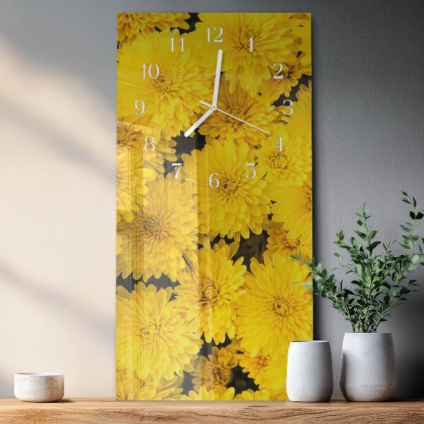 Reloj vertical Flores