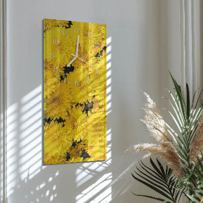 Reloj vertical Flores