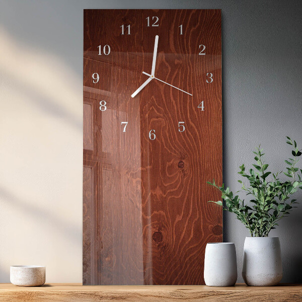 Reloj vertical Paneles de madera