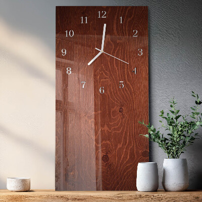 Reloj vertical Paneles de madera