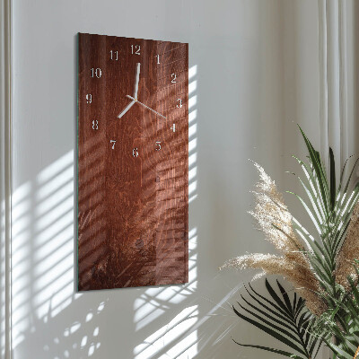 Reloj vertical Paneles de madera