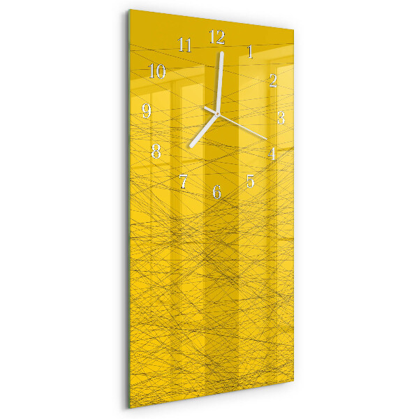 Reloj vertical rayas