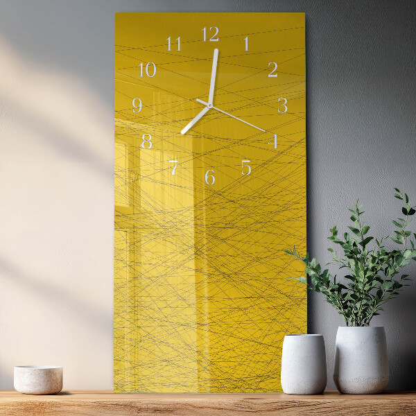 Reloj vertical rayas