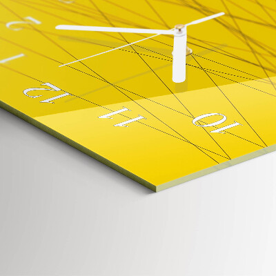 Reloj vertical rayas