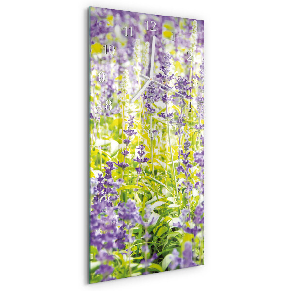 Reloj vertical Lavanda