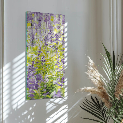 Reloj vertical Lavanda