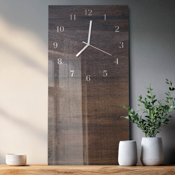 Reloj vertical Tabla de madera