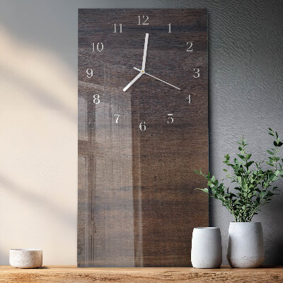 Reloj vertical Tabla de madera
