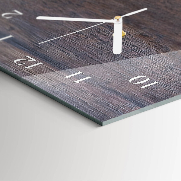 Reloj vertical Tabla de madera