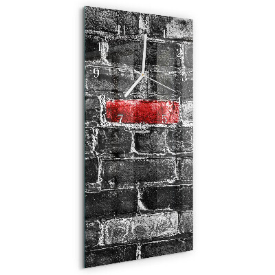 Reloj vertical Ladrillo