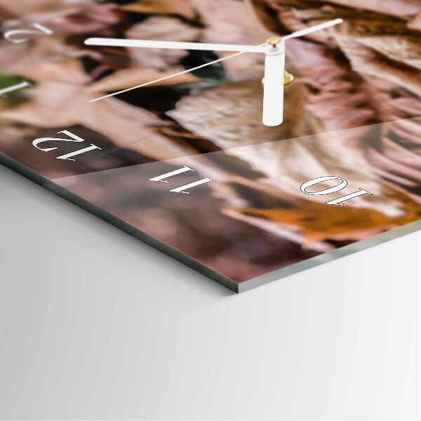 Reloj vertical Hojas