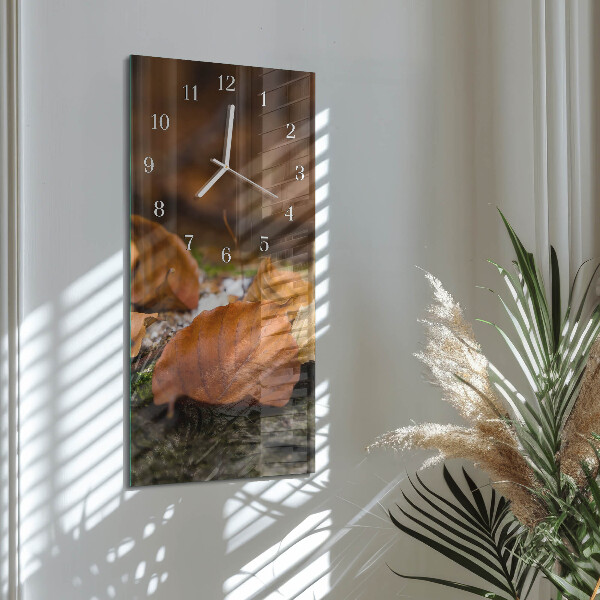 Reloj vertical Otoño