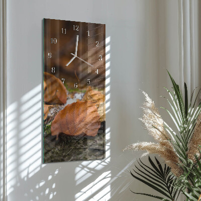 Reloj vertical Otoño
