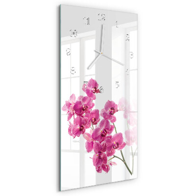 Reloj vertical Orquídeas