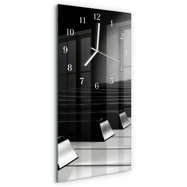 Reloj vertical Teclas de piano