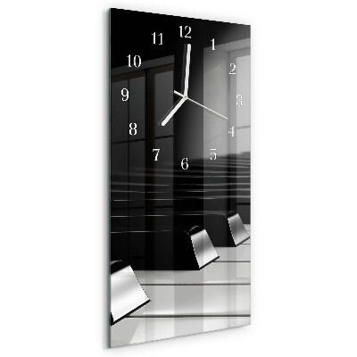 Reloj vertical Teclas de piano