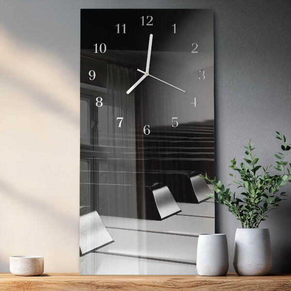 Reloj vertical Teclas de piano