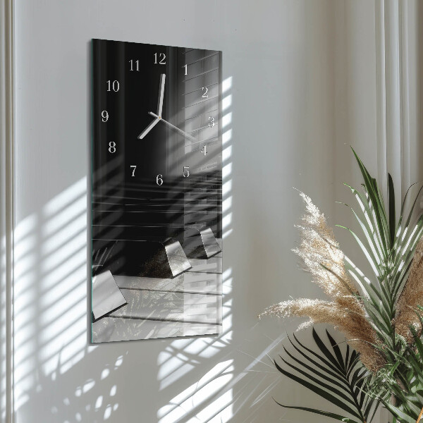 Reloj vertical Teclas de piano