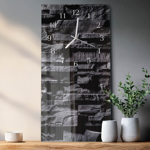 Reloj vertical Piedras