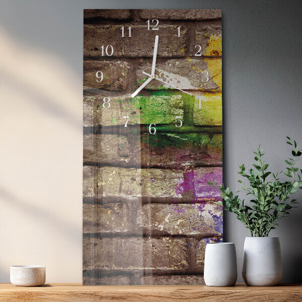 Reloj vertical Ladrillo
