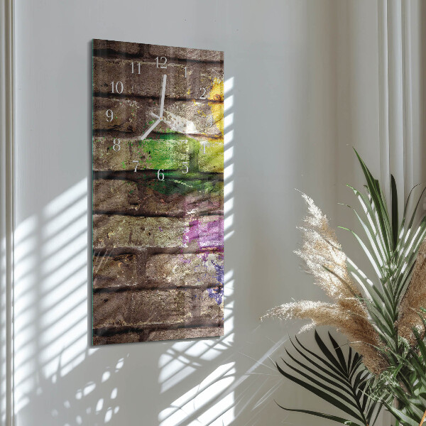 Reloj vertical Ladrillo