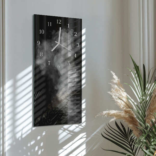 Reloj vertical Fumar