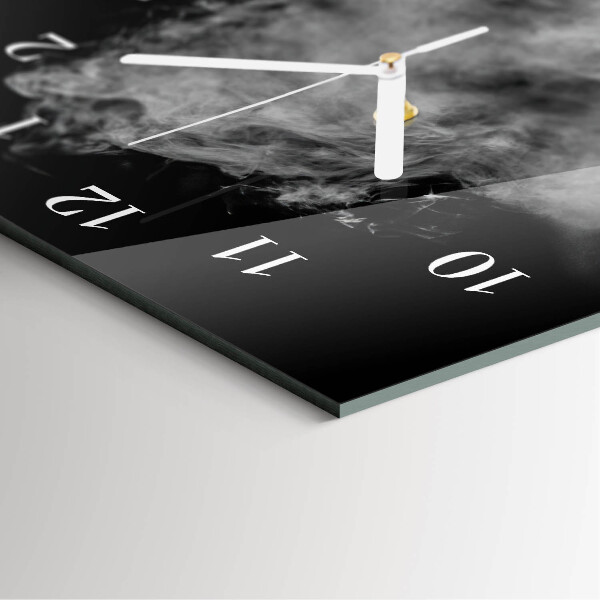 Reloj vertical Fumar