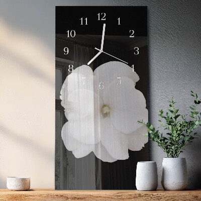 Reloj vertical Flor