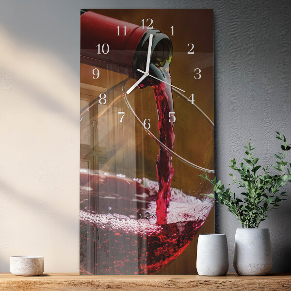 Reloj vertical Vino