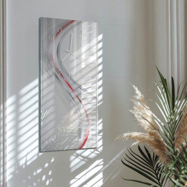 Reloj vertical Curva
