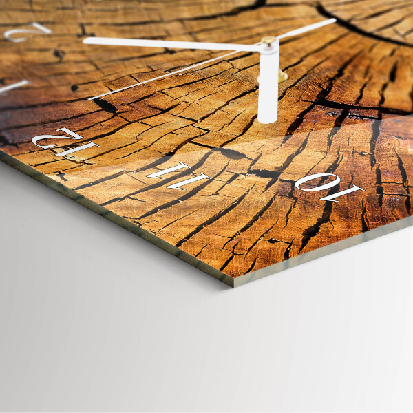 Reloj vertical Vetas de madera