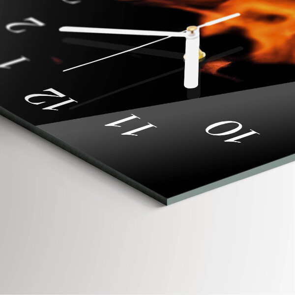 Reloj vertical Fuego