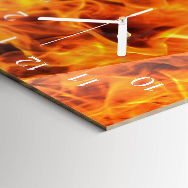 Reloj vertical Fuego