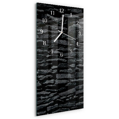 Reloj vertical Muro de piedra