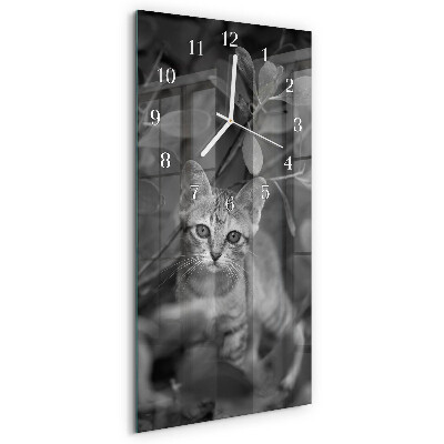 Reloj vertical Gato