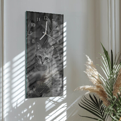 Reloj vertical Gato