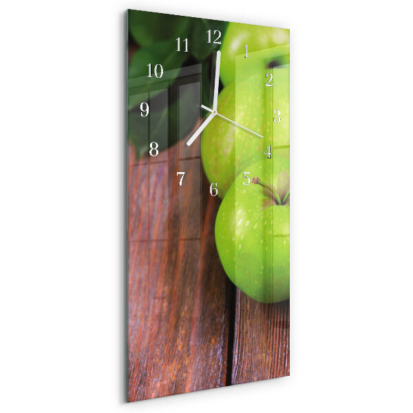 Reloj vertical Mesa de manzanas