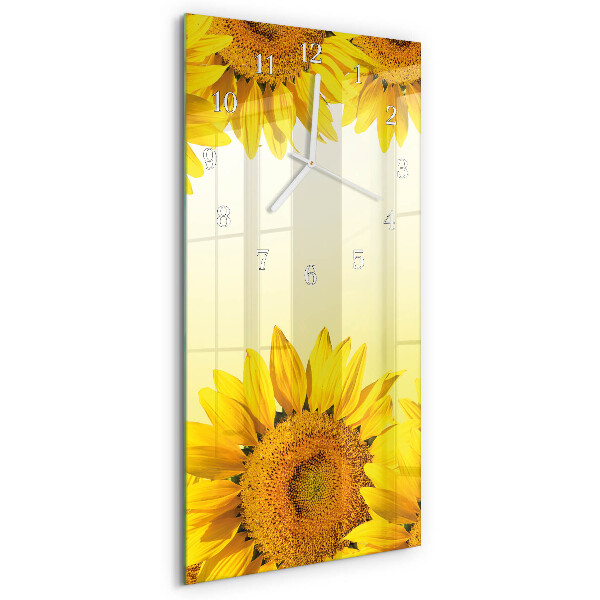 Reloj vertical Girasol
