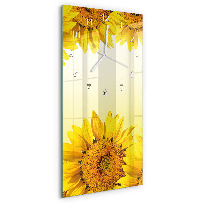 Reloj vertical Girasol