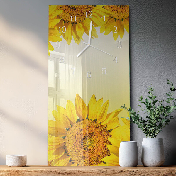 Reloj vertical Girasol