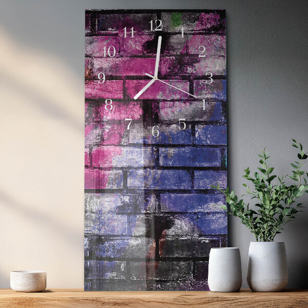 Reloj vertical Ladrillo