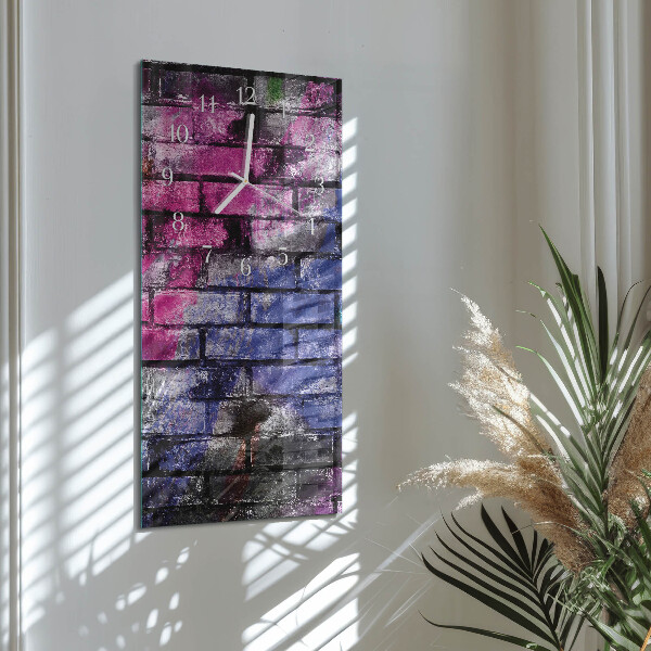 Reloj vertical Ladrillo