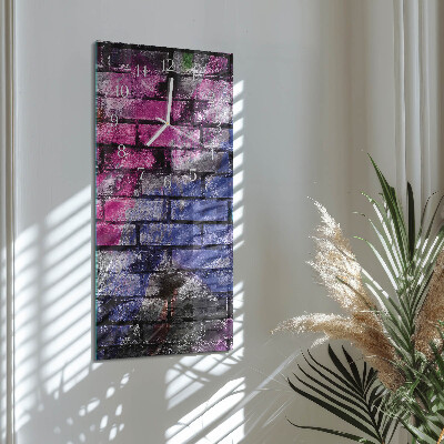 Reloj vertical Ladrillo