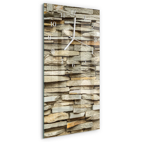Reloj vertical Piedras