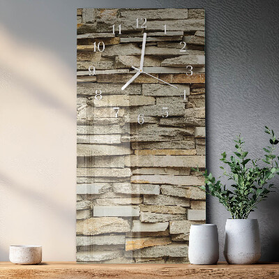Reloj vertical Piedras